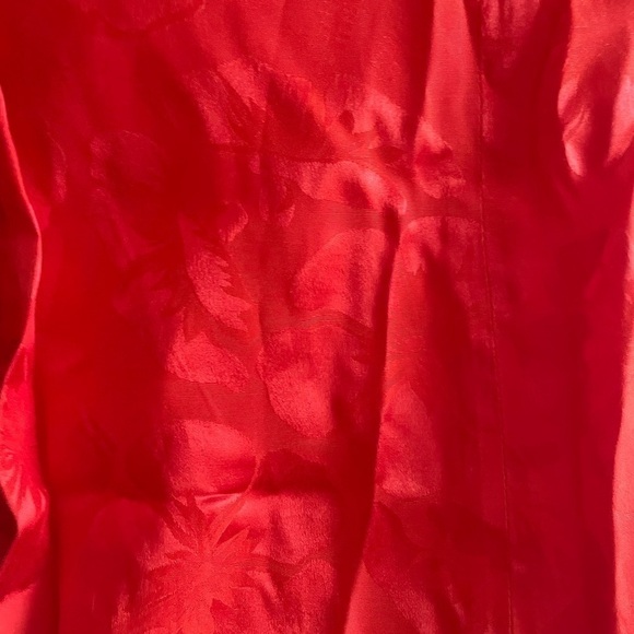 SANDRO Azelie silk-blend mini dress (red) - Picture 14 of 16